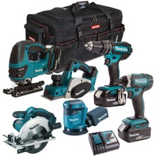 Makita MAKWOOD6PC 18V LXT 6