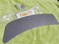 universal metal 12" BACON SLICER FRONT NUMBER PLATE + mounting pillar screws new