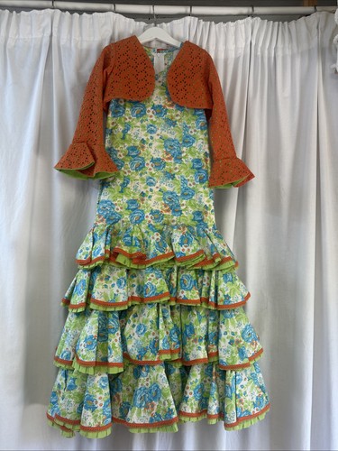 Vintage spanish flamenco dress - flamenco,