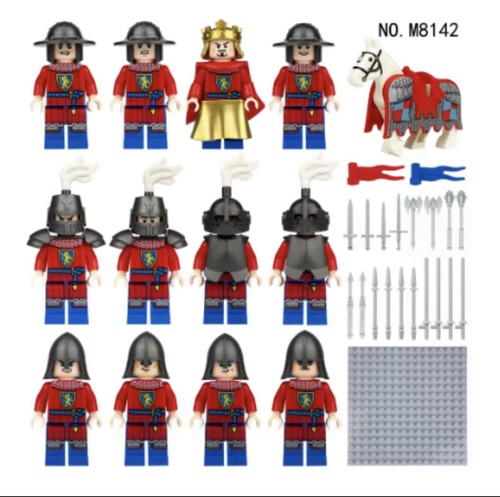 Custom lego medieval knights - custom,