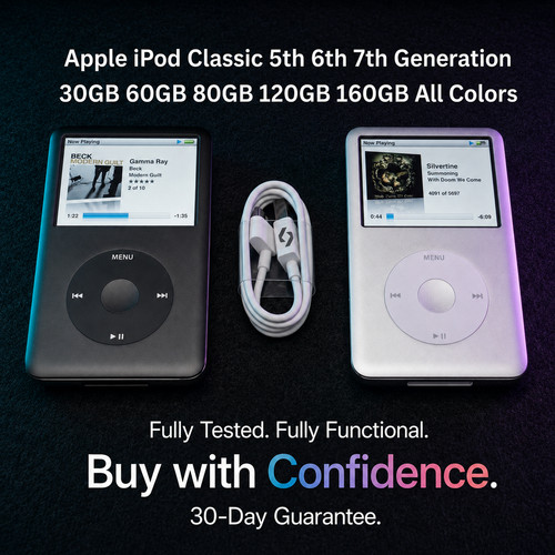 Apple ipod classic 5th 6th - classic, 7th