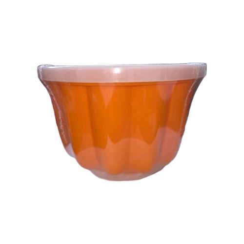 Jelly mould round - mould, orange