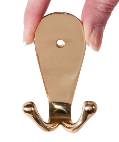 Large solid brass double coat - double,