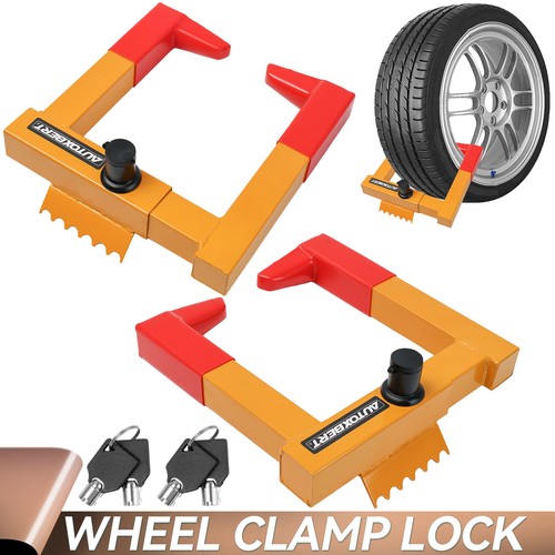 Heavy duty wheel clamp - clamp, anti