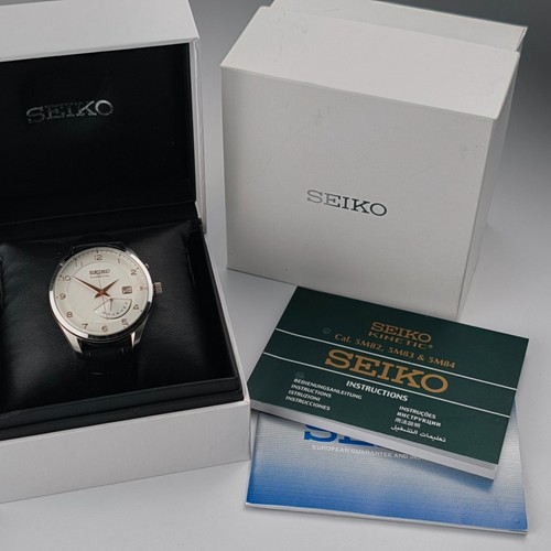 Seiko kinetic srn049 5m84 - seiko,