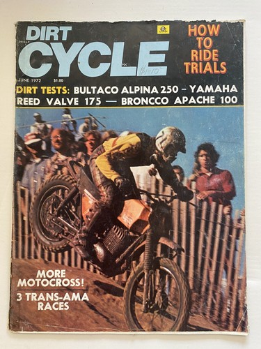 Dirt cycle magazine - magazine, june