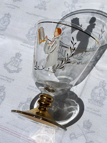 Vintage clear glass - clear, communion