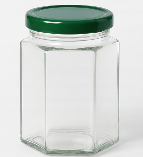 280ml hexagonal glass - glass, with