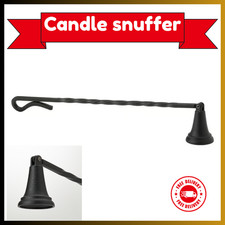 IKEA Candle Snuffer Black Metal Extinguisher Wax Tool KORSBARSTRAD Home Use