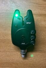 Fox Micron NTXR Bite Alarms - with Hard Case/Cap - Fishing Carp Radio Perch