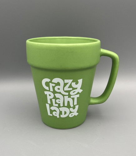 Crazy plant lady ceramic mug - lady,