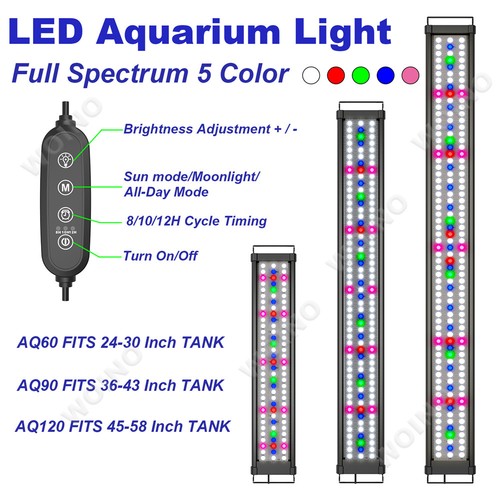 Aquarium light led fish - uk,