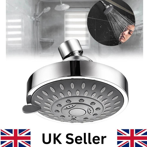 4inch fixed shower - fixed, round