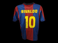 Rivaldo Barcelona Signed 01/02
