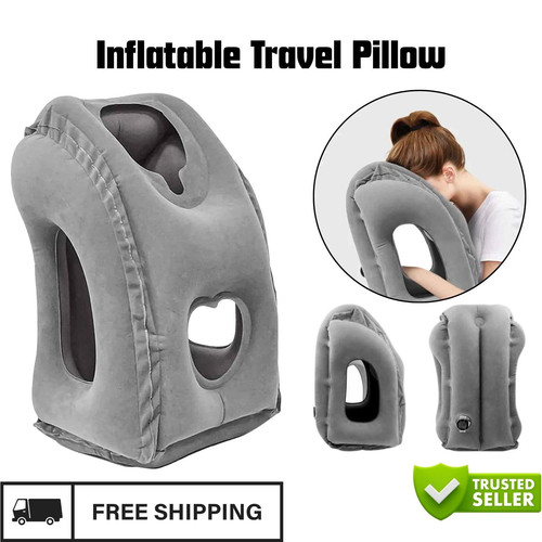 Inflatable travel pillow - travel, for