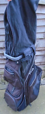 PING TRAVERSE 14 WAY CART CARRY BROWN / GREY GOLF BAG GOOD CONDITION PLEASE READ