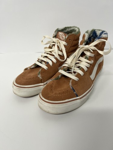 Vans sk8 suede sherpa - vans, sunburn