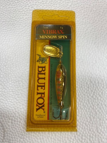 Vintage blue fox vibrax - blue,