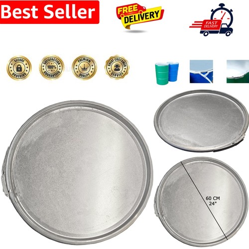 Metal shipping barrel - barrel, lid
