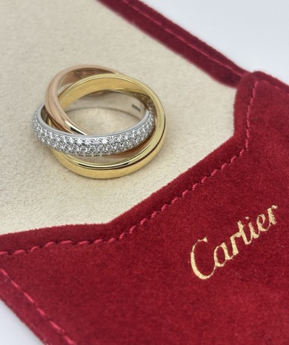 Cartier trinity diamond - cartier,