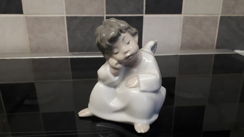 Lladro daisa angel thinking - daisa,