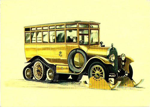 1923 scania vabis postal bus - 1923,