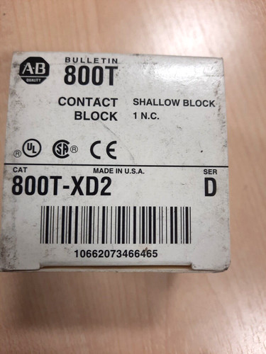 Allen bradley 800t xd2 30mm - allen, 800t-xd2