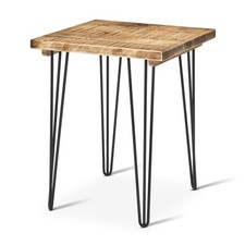 Hairpin leg rustic industrial