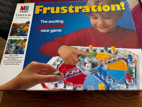Vintage frustration board game - board,