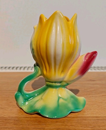 Bright yellow vintage ceramic - bright,