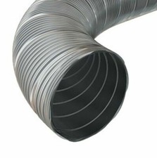 Stainless Steel Flexible Flue Hose 150mm / 0.3m Chimney Pipe Flexi Connector