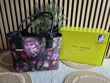 Ted Baker Womens Sophiea Shadow Floral Neoprene Shopper Bag With Box