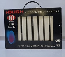 Bush E180 10-Pack VHS Blank