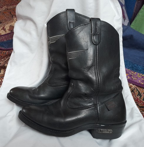 Vintage black harley - vintage,