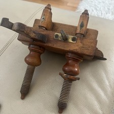 Antique Fred Willey of Leeds  Screw Arm Plow Plane vintage 1800s