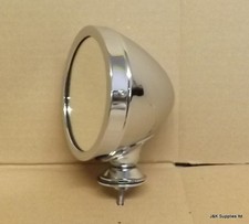 CLASSIC CAR WING MIRROR DOWNTON RAYDYOT STYLE - UNIVERSAL FIT REAR VIEW MIRROR