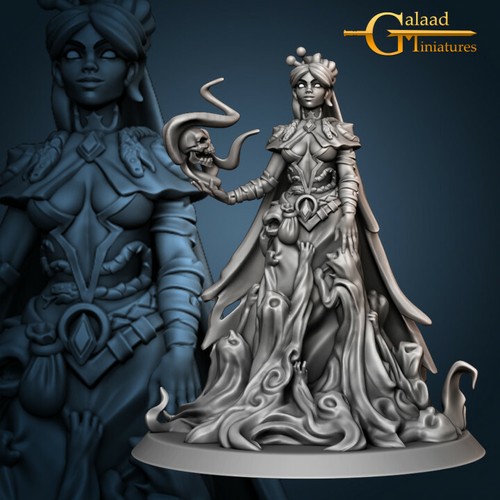 Female necromancer sorcerer - female,