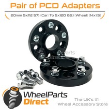 PCD Adapters (2) 5x112 57.1