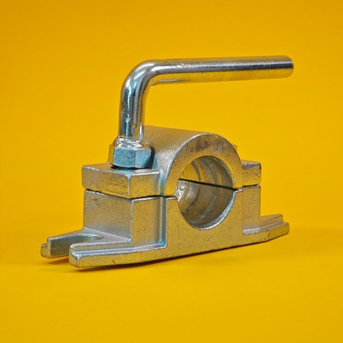 Jockey wheel clamp - clamp, for