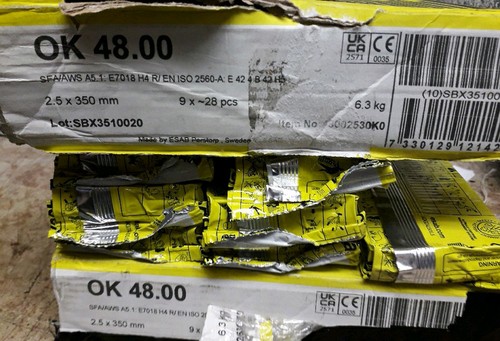 Esab ok48 e7018 - e7018, x