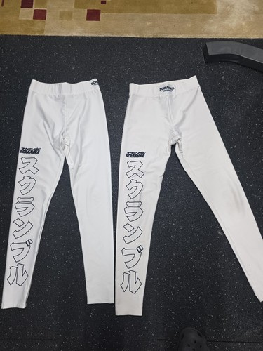 Scramble white long - x,