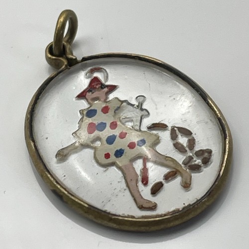 Antique art deco vintage - art, oval