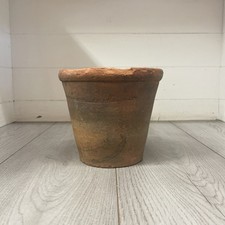 Vintage Hand Thrown Sankey Terracotta Pot 18cm X 18cm X 16cm P92