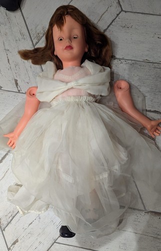 Vintage furga italy doll - italy, 29"