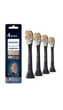 Philips Sonicare A3 Premium All-in-One Replacement Brush Head 4 Pack Black NEW