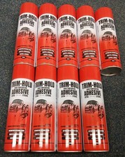 TRIM HOLD High Temperature fix Adhesive Spray Carpet Heat Resistant 9 cans glue