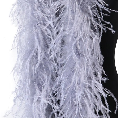 Ostrich feather boa thick - ostrich,
