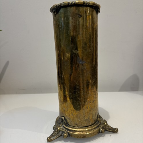 Vintage brass umbrella cane - brass,