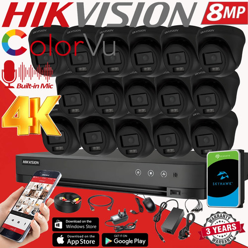 Hikvision 8mp cctv - cctv, system