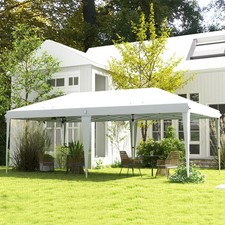 Outsunny 6x3m pop gazebo - up,